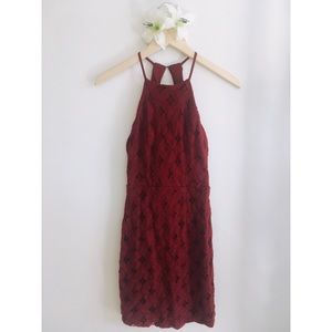 🌸Charlotte Russe ~ Lace Halter Dress